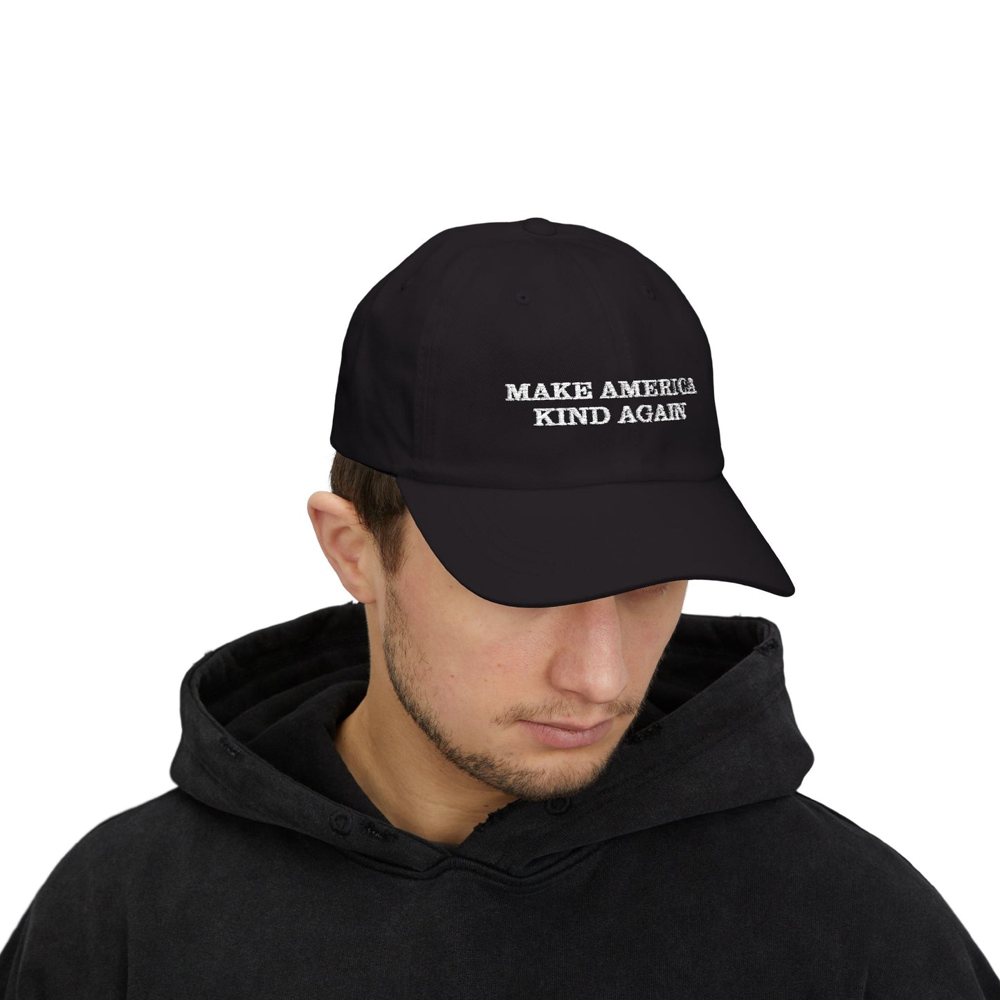 "Make America Kind Again" Classic Cap - Casual Unisex everyday Baseball Hat, Weekend Outings, Gifts, Trendy Cap for Any Occasion