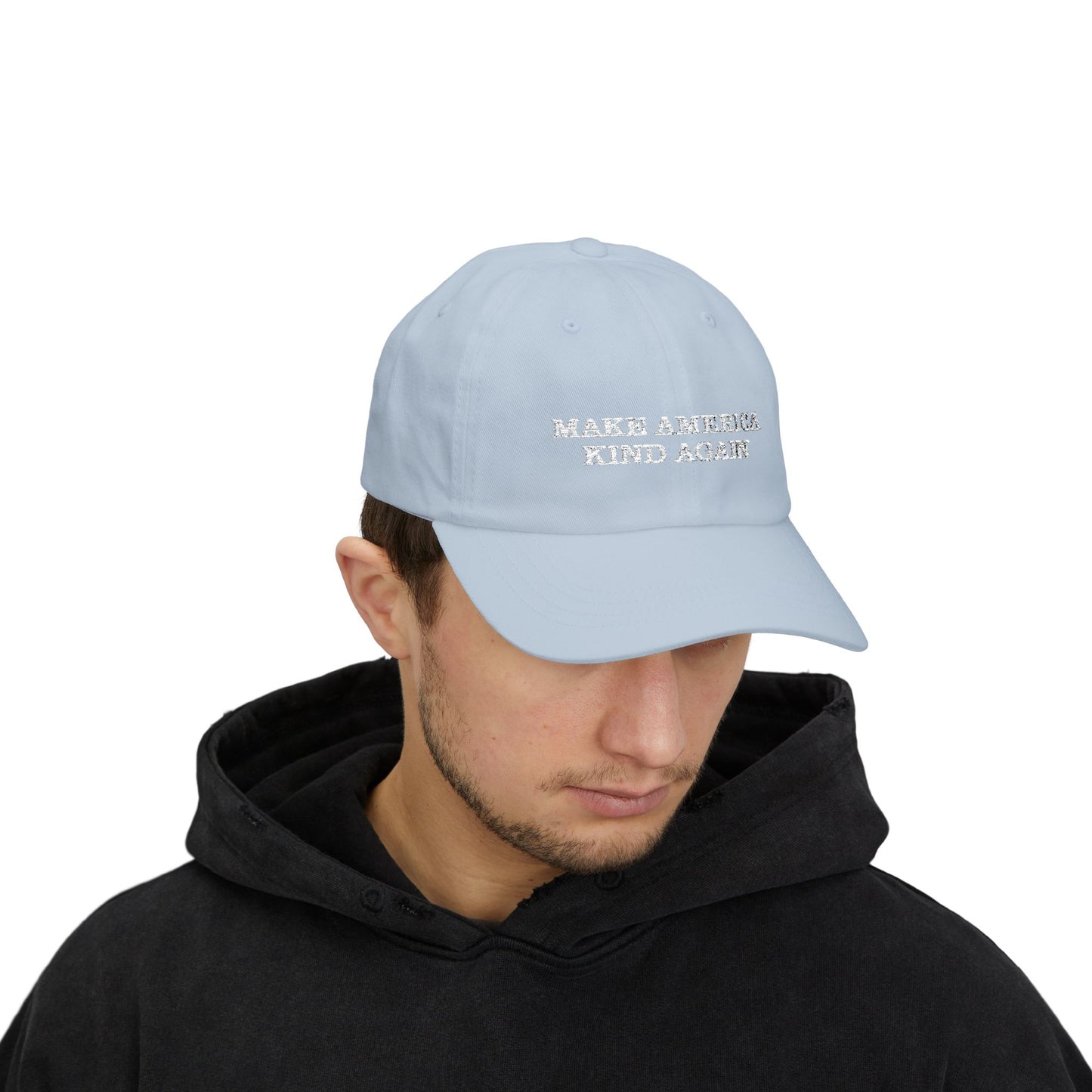 "Make America Kind Again" Classic Cap - Casual Unisex everyday Baseball Hat, Weekend Outings, Gifts, Trendy Cap for Any Occasion