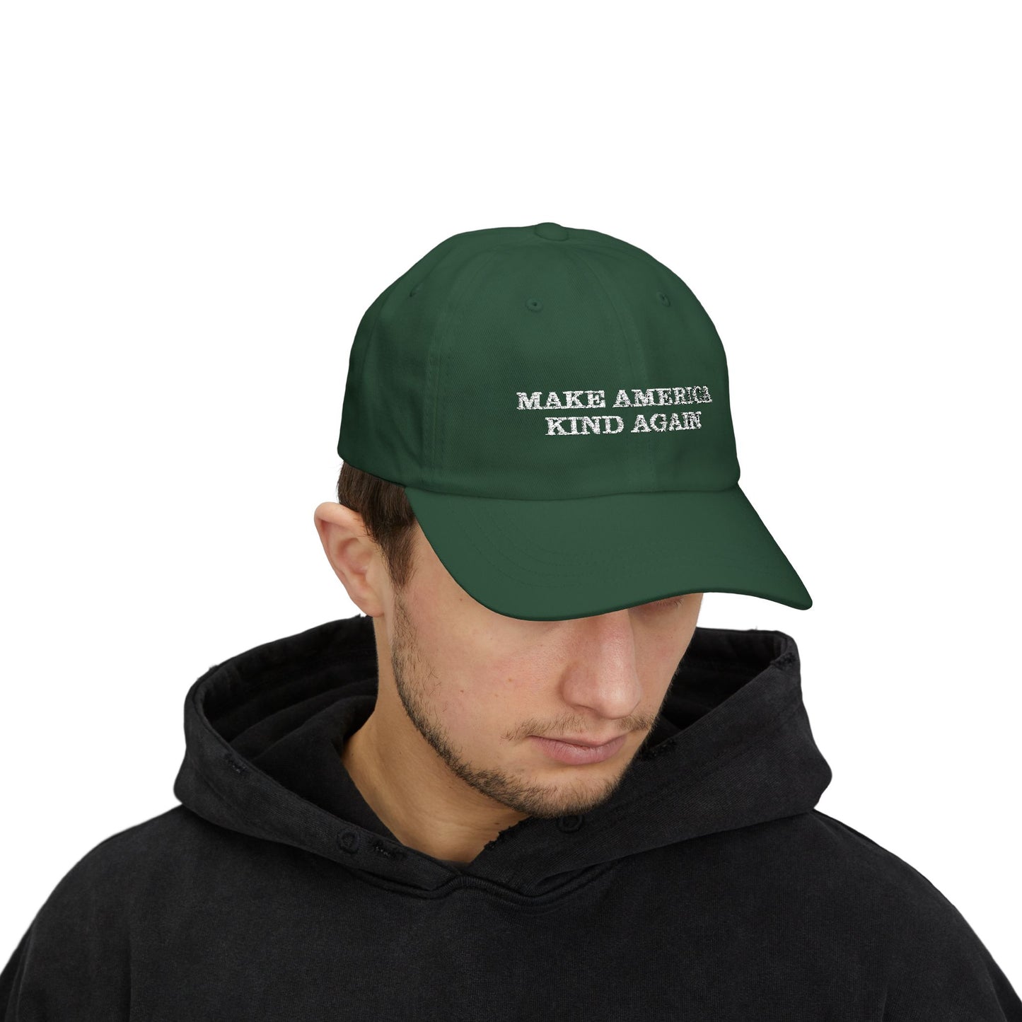"Make America Kind Again" Classic Cap - Casual Unisex everyday Baseball Hat, Weekend Outings, Gifts, Trendy Cap for Any Occasion