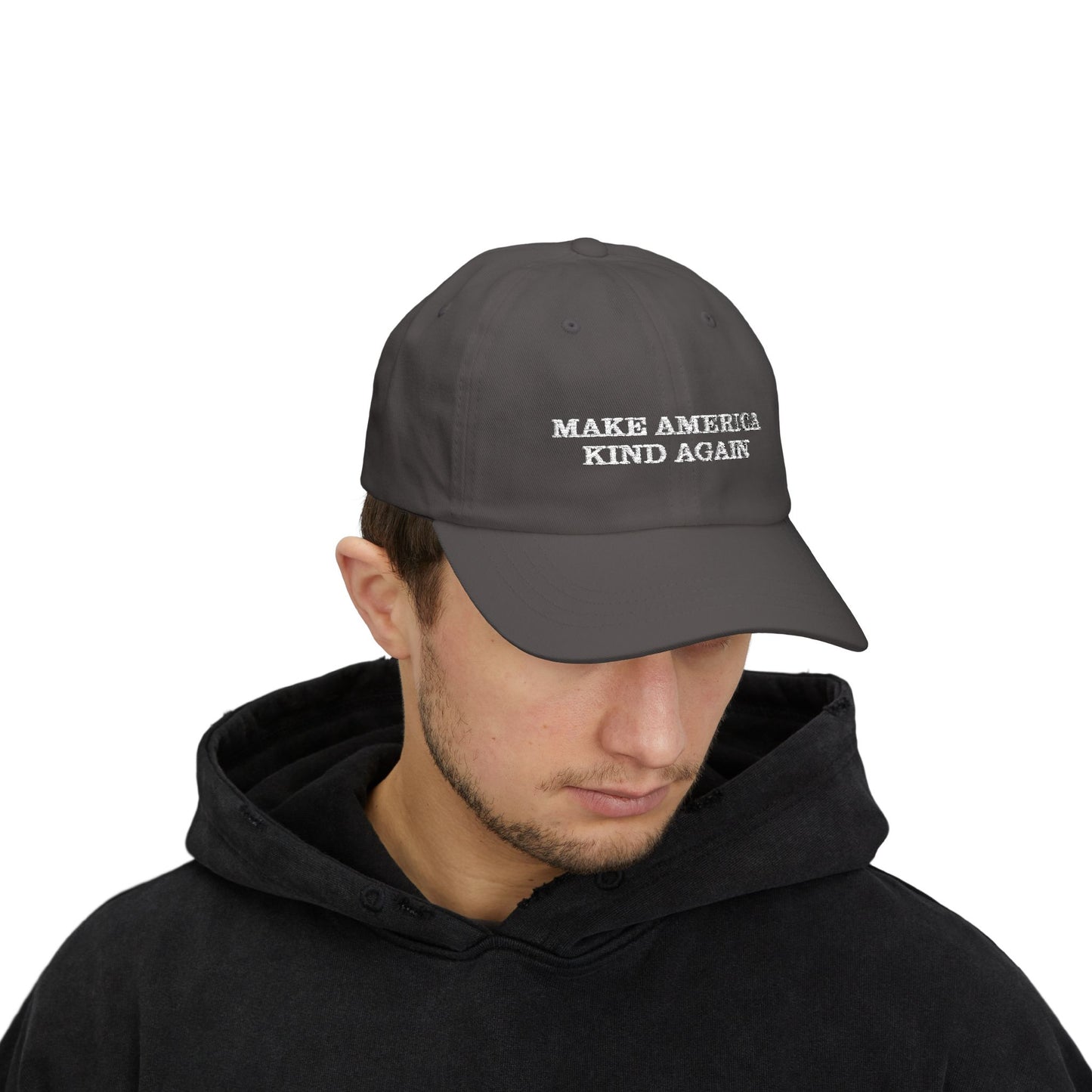 "Make America Kind Again" Classic Cap - Casual Unisex everyday Baseball Hat, Weekend Outings, Gifts, Trendy Cap for Any Occasion