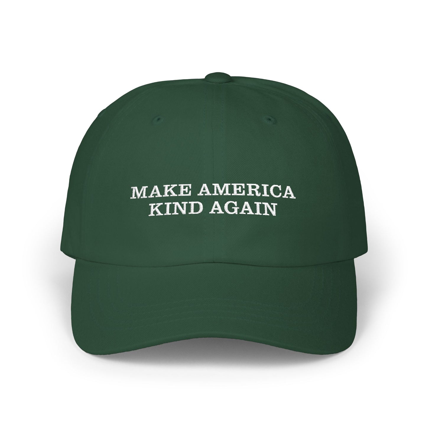 "Make America Kind Again" Classic Cap - Casual Unisex everyday Baseball Hat, Weekend Outings, Gifts, Trendy Cap for Any Occasion